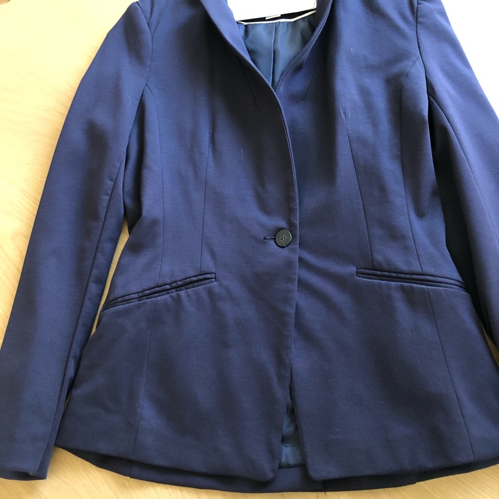 H&M navy blue blazer